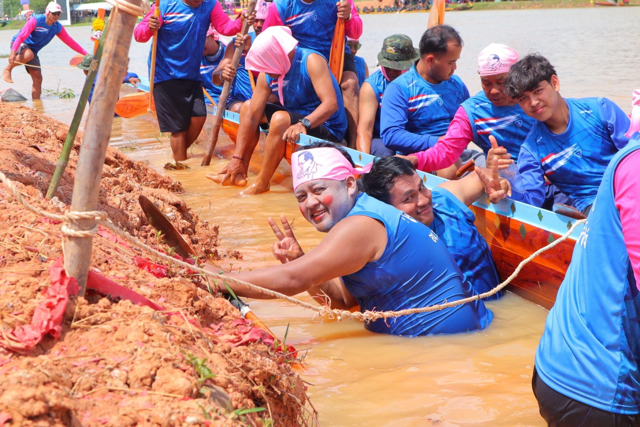 โครงการเข้าร่วมการแข่งขันเรือยาวคลองหัววัง-พนังตัก ประจำปี 2566