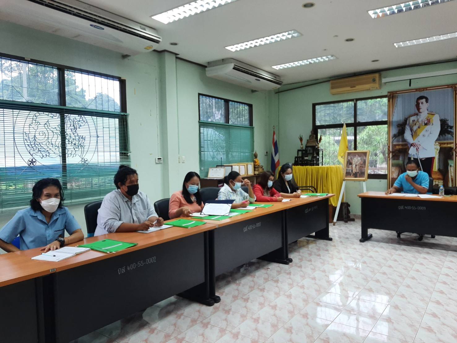 ประชุมคณะกรรมการเพื่อซักซ้อมทำความเข้าใจในการจัดการเลือกตั้งสมาชิกสภาและนายกองค์การบริหารส่วนตำบลถ้ำสิงห์ ในวันศุกร์ที่ 8 ตุลาคม 2564 ณ ห้องประชุมองค์การบริหารส่วนตำบลถ้ำสิงห์