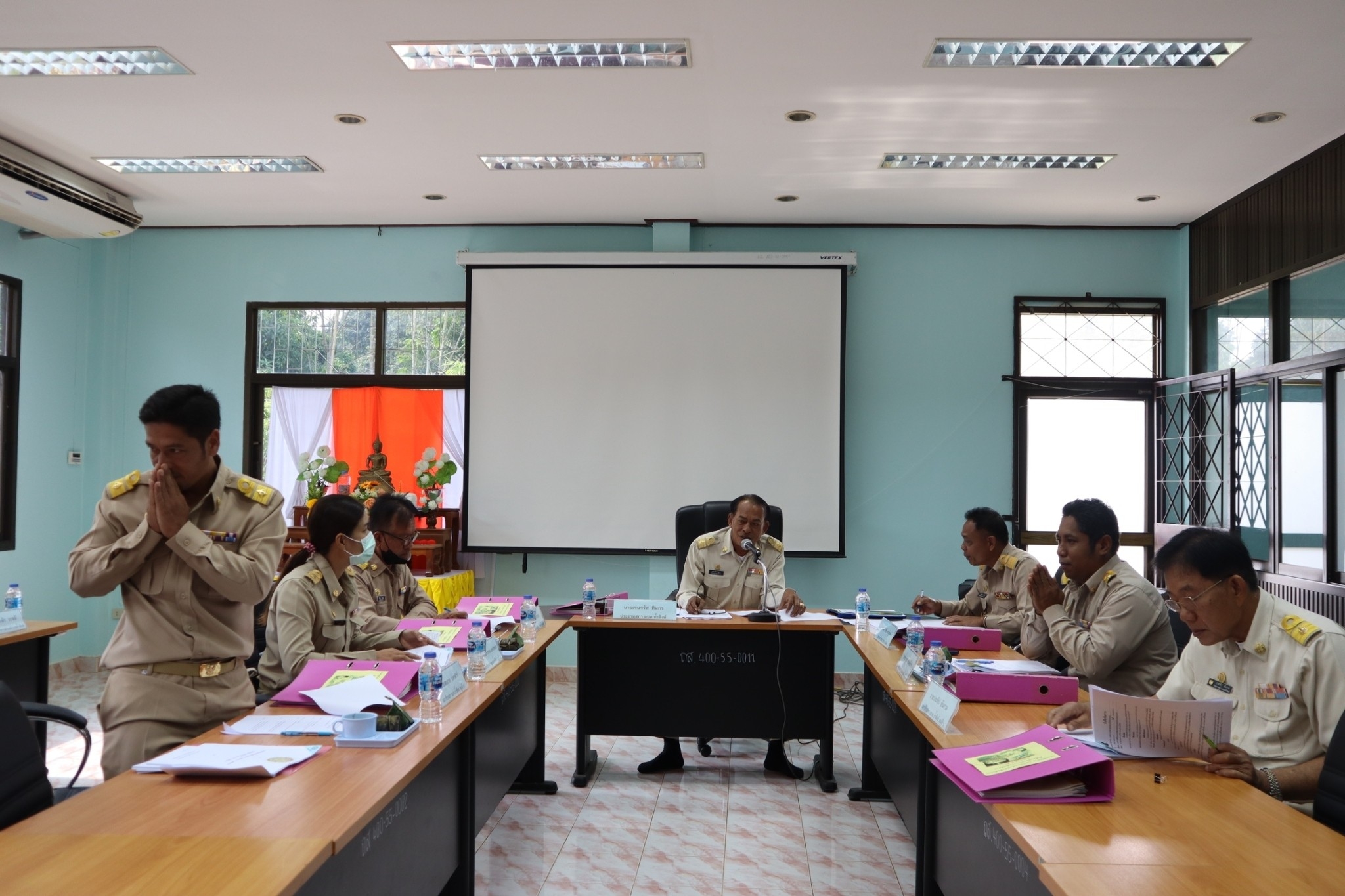 การประชุมสภาองค์การบริหารส่วนตำบลถ้ำสิงห์ สมัยสามัญ สมัยที่ 2 ประจำปี พ.ศ. 2566 ในวันอังคารที่  7 มีนาคม 2566 ณ  ห้องประชุมสภาองค์การบริหารส่วนตำบลถ้ำสิงห์